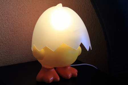 Nachttischlampe